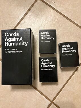 Cards Against Humanity + 3 Expansion Kits